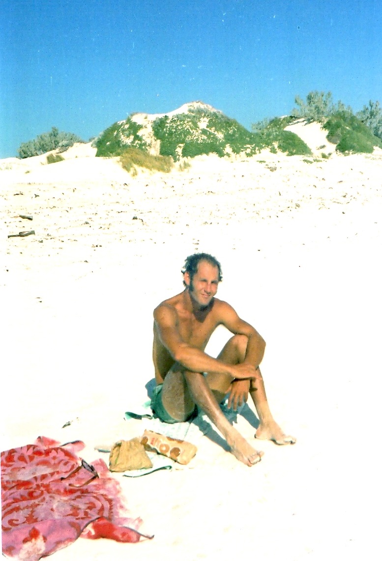 My awesome dad Rog on a Northern suburbs beach circa 1970's.