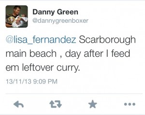 Where Perth Boxer Danny Green takes his dogs and why. Thanks Danny...
